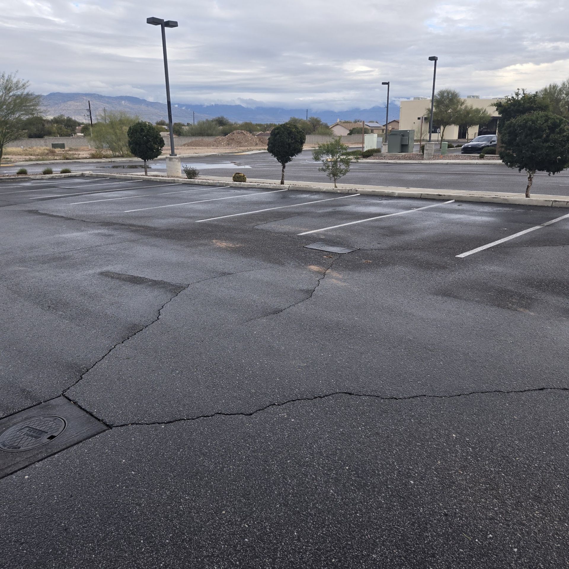 Parking Lot Sweeping